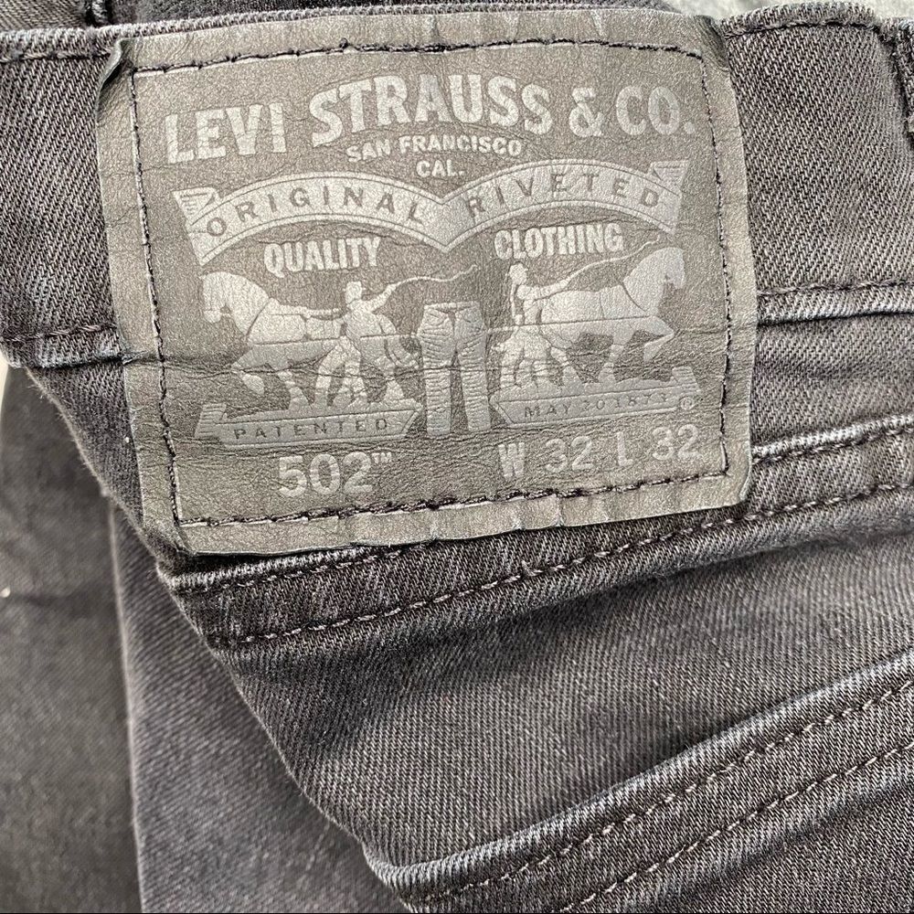 LEVI’S Black Mid-Rise Skinny Denim Jeans - Size 32 - Picture 4 of 10